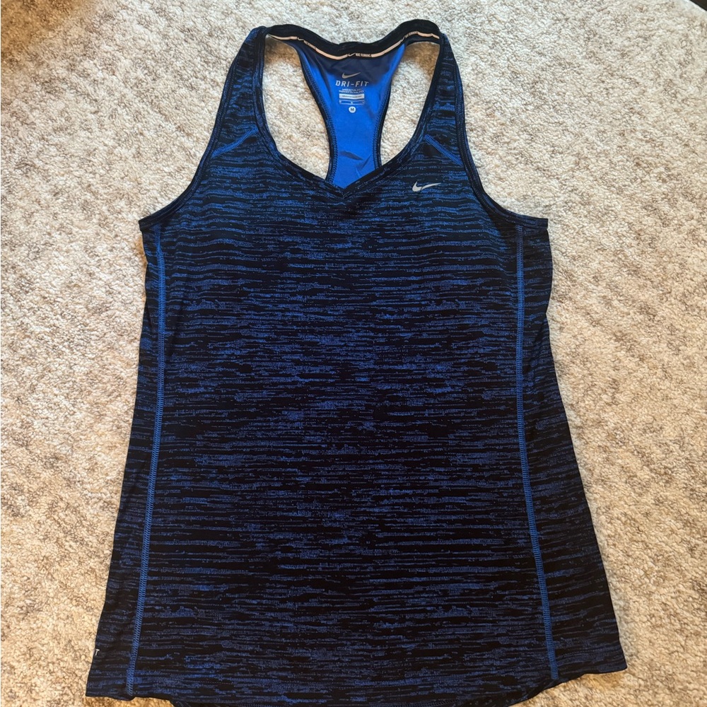 Nike Women's Blue Tank Top